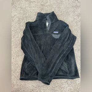 Patagonia Woman’s Charcoal Zip-Up Sweater